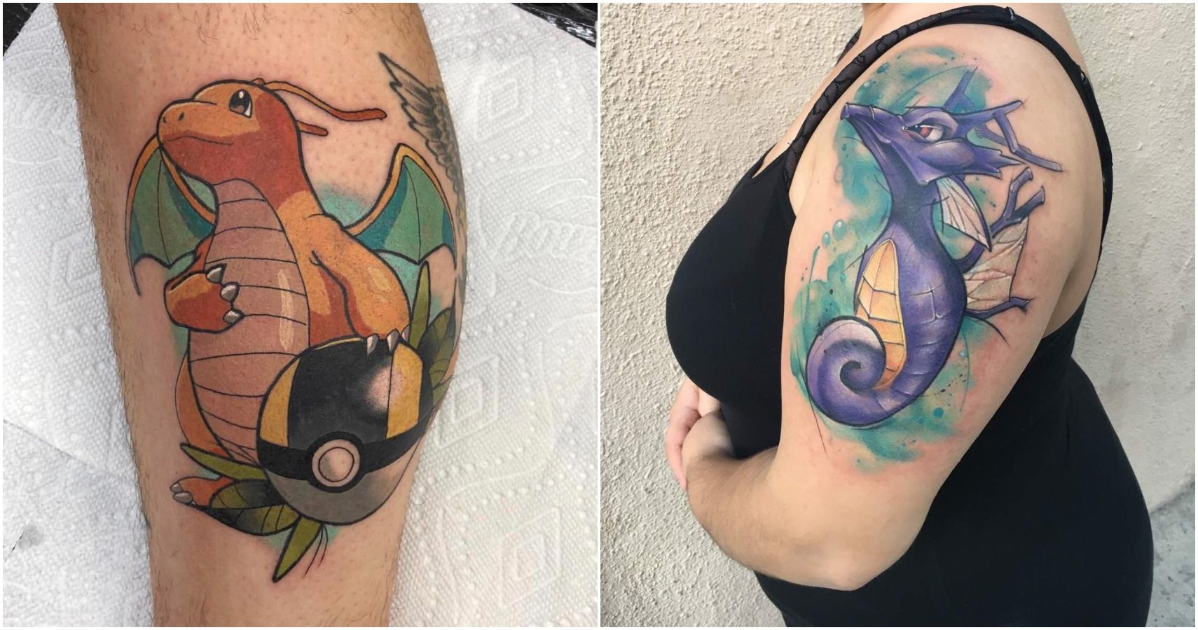 Pokemon 10 Real Dragon Type Tattoos For Dedicated Trainers