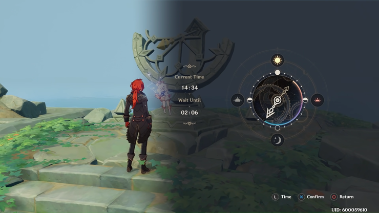 Genshin Impact How To Observe The Shadow On The Sundial In Time The Wind Quest