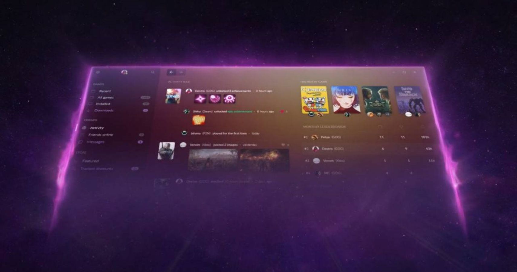 gog galaxy connection to communication service was lost