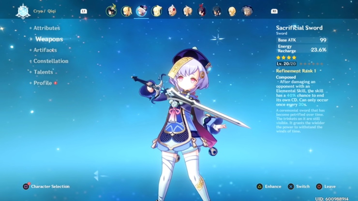 Qiqi Genshin Impact Build Guide Thegamer