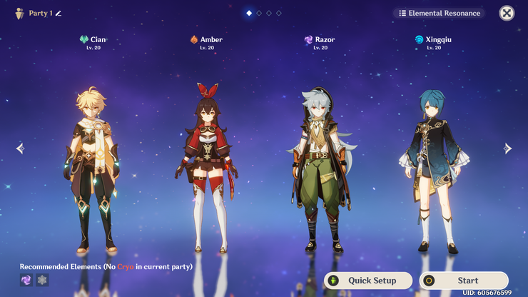 Genshin Impact Tier List Best Characters For Your Party