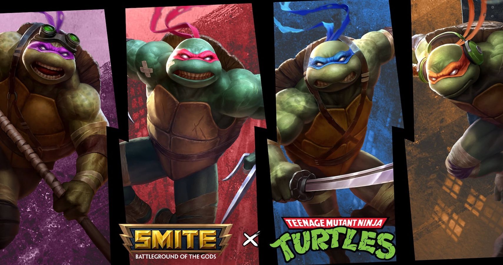 The Teenage Mutant Ninja Turtles Are Now Smite Skins | TheGamer