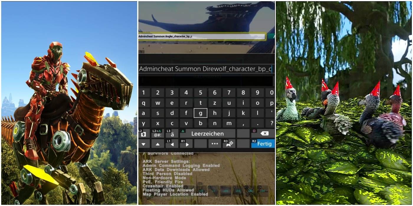 ark survival evolved keypad layout