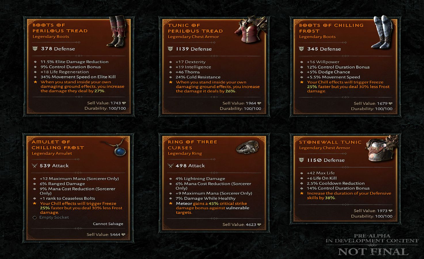 Diablo 4 Will Roll Legendary Affixes Randomly, While Unique Will Always