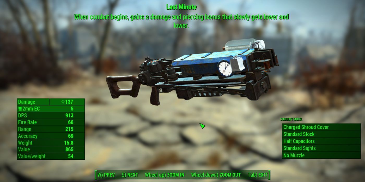 fallout 4 unique gauss rifle