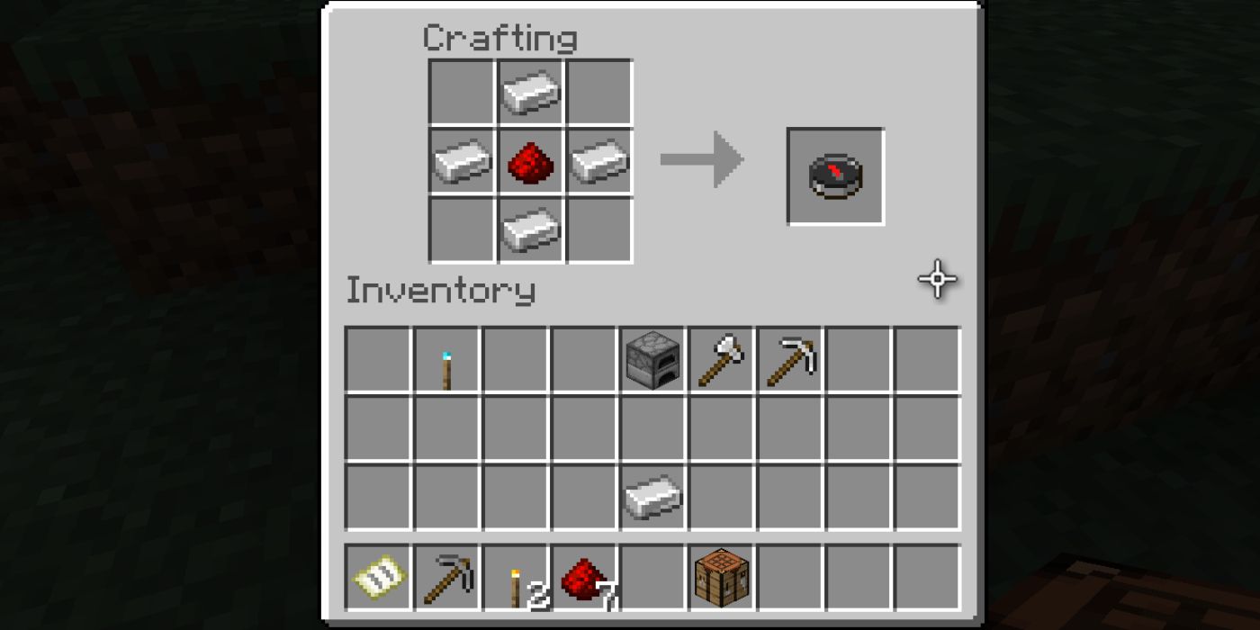 minecraft compass recipe terbaru