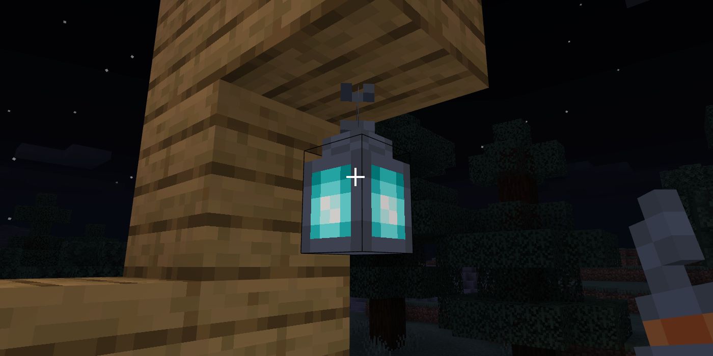 blue lantern minecraft