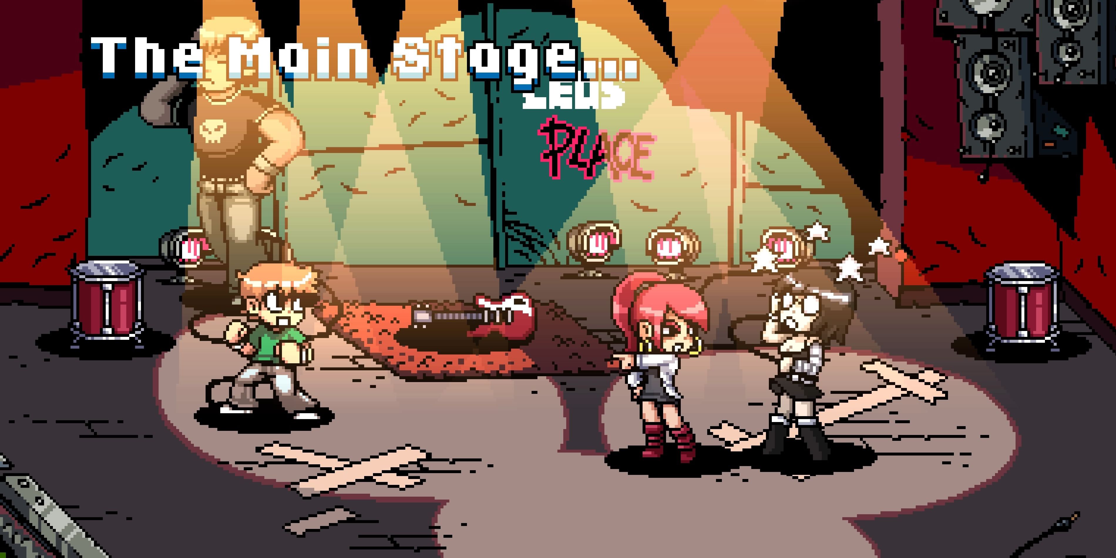 scott pilgrim vs the world game bosses