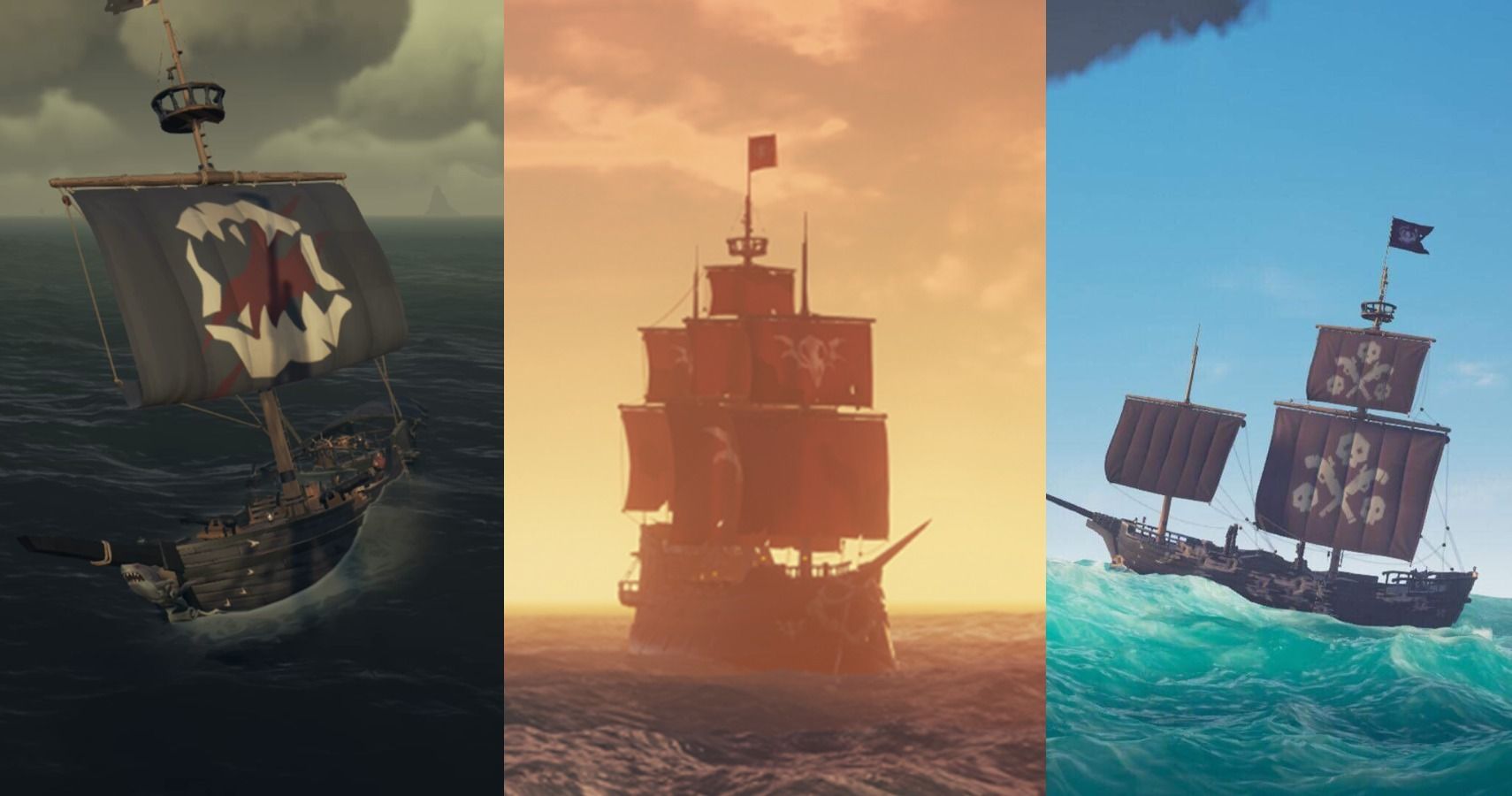 sea of thieves ships