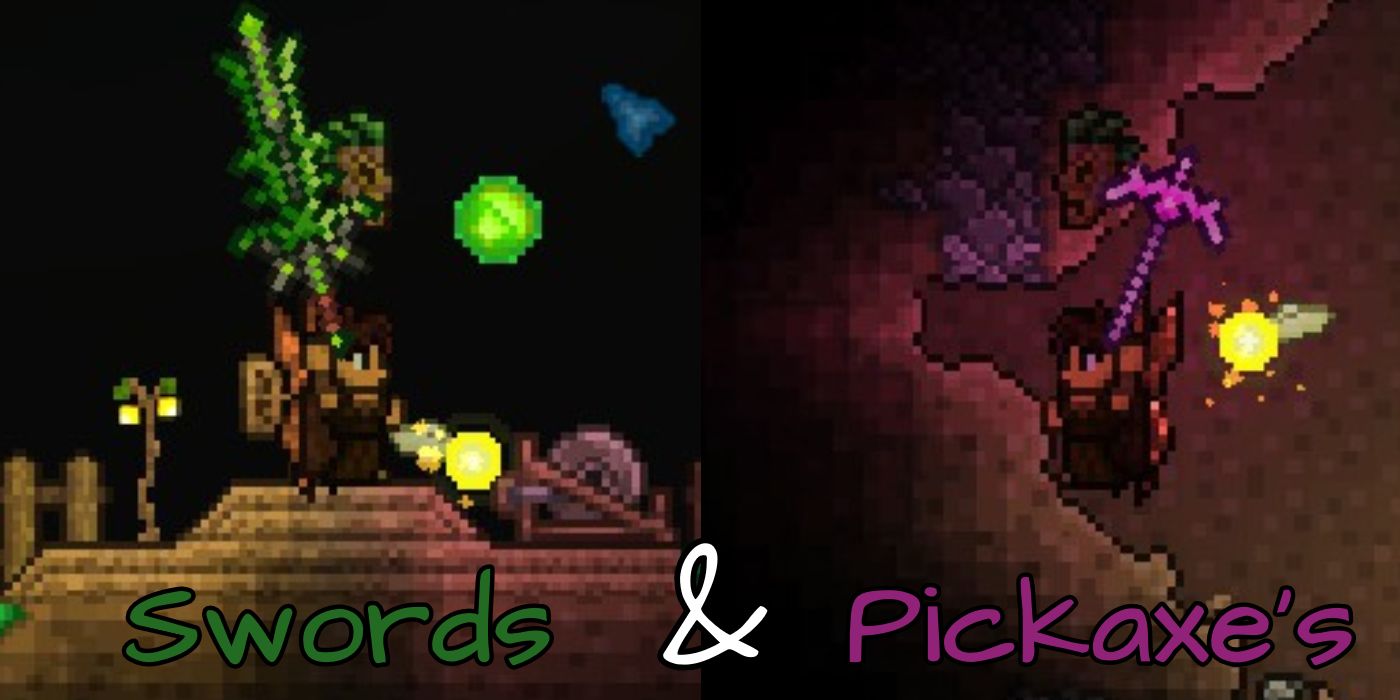 pickaxes terraria wiki