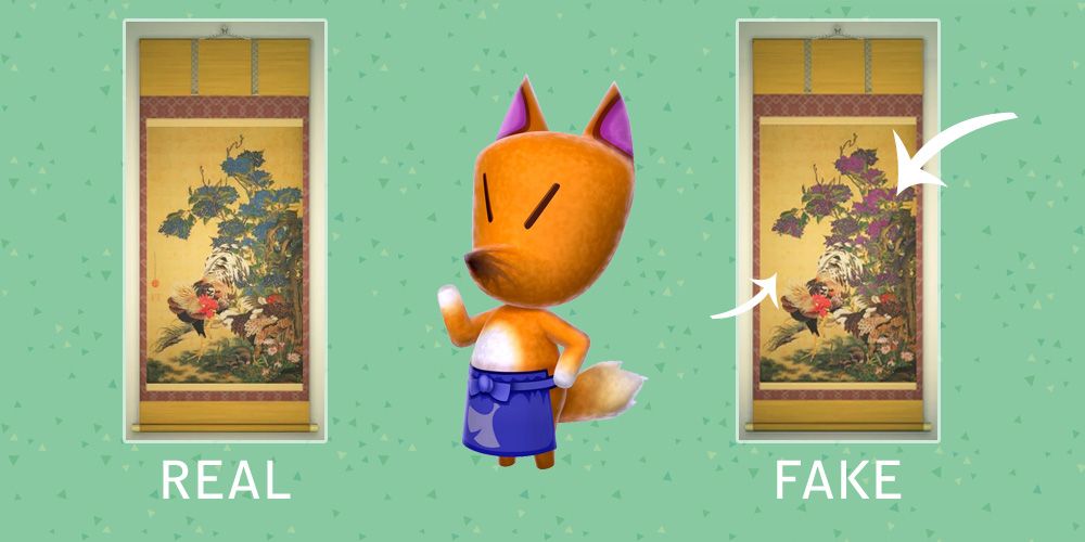 How To Tell Fake And Real Art Apart In Animal Crossing: New Horizons