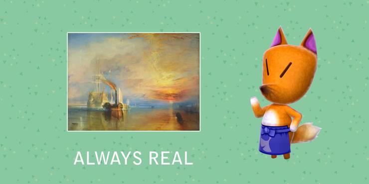 Animal crossing new horizons redd guide: real or fake art complete list Animal Crossing New Horizons Glowing Paintings - MALANIP