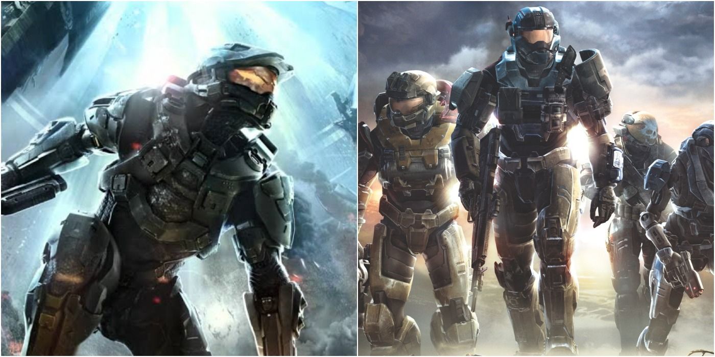 halo games in order of story