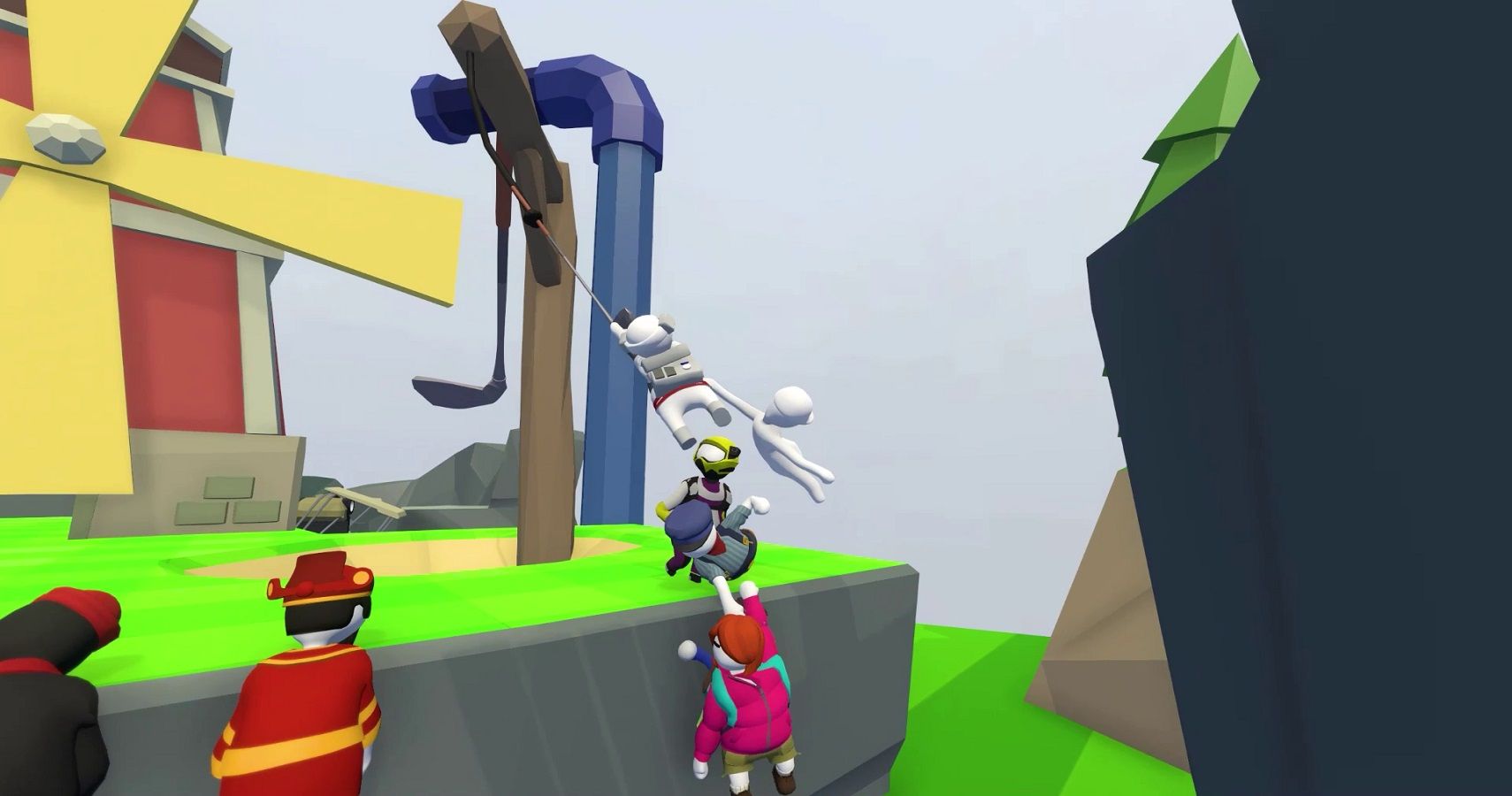 human fall flat how to climb