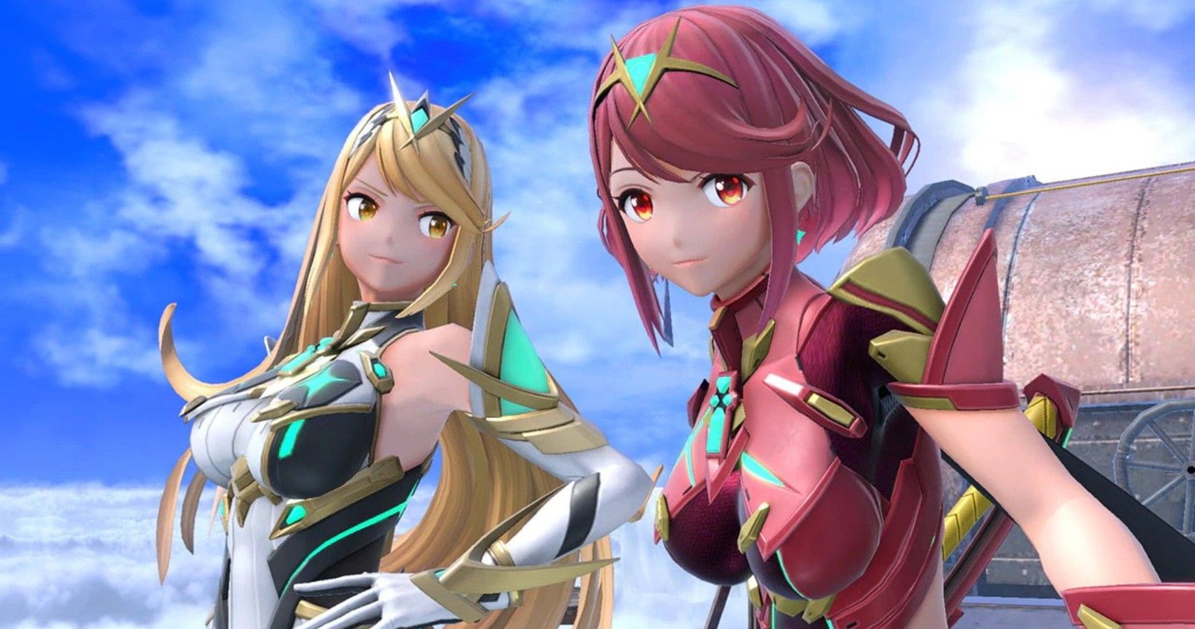 pyra mythra statue