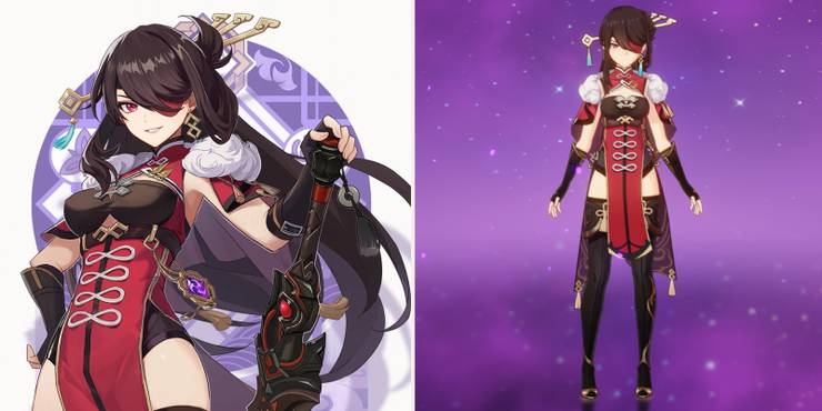 Genshin Character Height Chart - Voidspirit Wallpaper