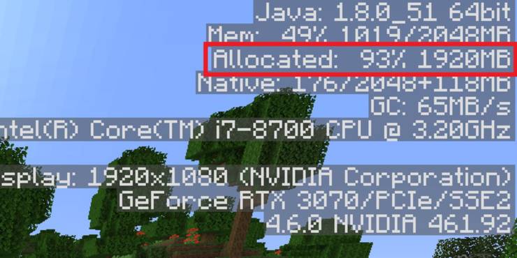 Minecraft How To See The Debug Screen And What It S Useful For