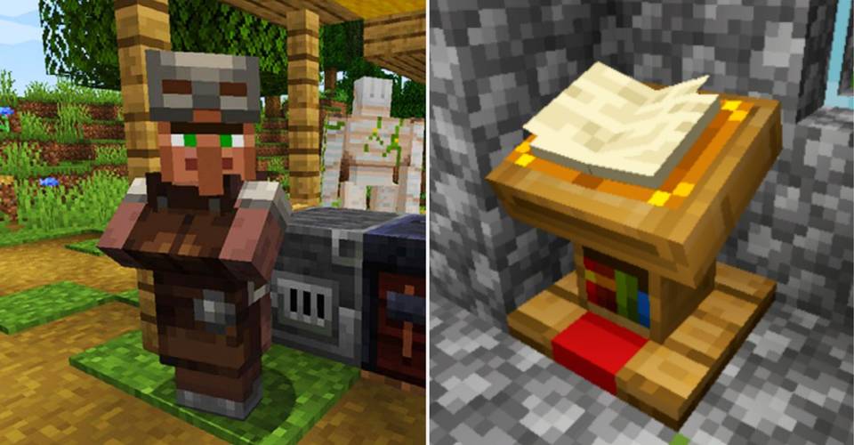 Minecraft Every Villager Workstation And How They Work