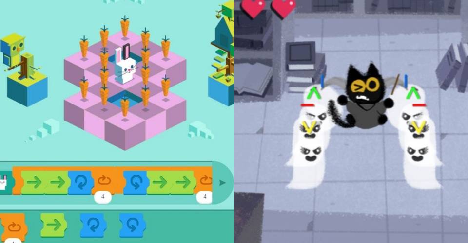 Google Doodle Cat Wizard Game / Halloween Google Doodle Google Doodle Cat Wizard Game / Halloween Google Doodle