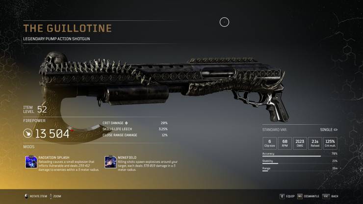 Outriders List Of All Legendary Weapons In The Game Thegamer Outriders List Of All Legendary Weapons In The Game Thegamer