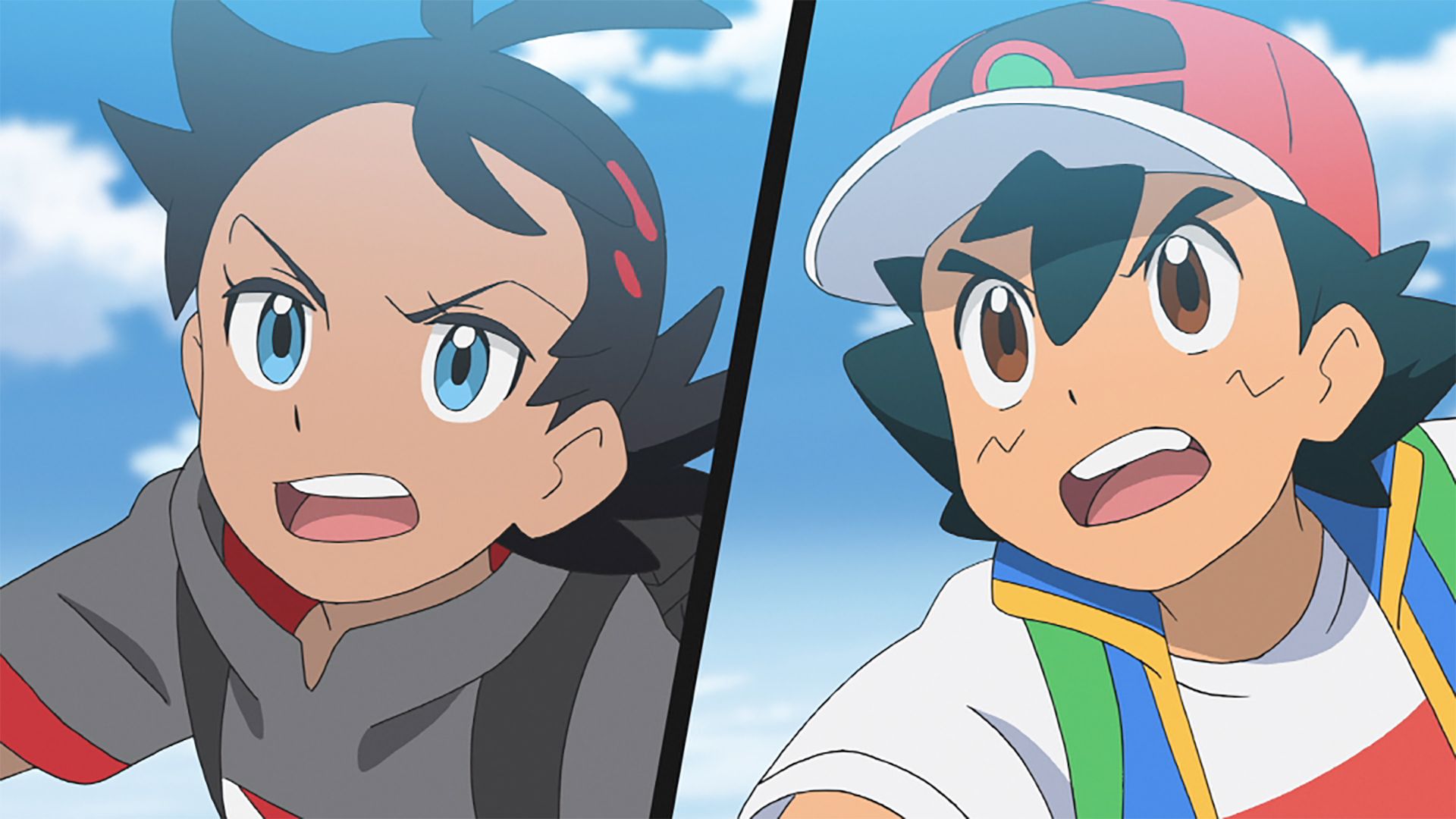 Pokemon Ash X Goh Kiss