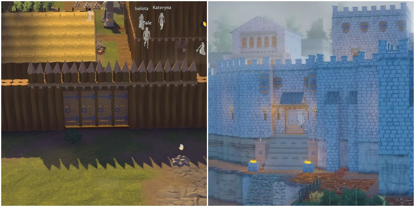 Going Medieval How To Build Walls TheGamer
