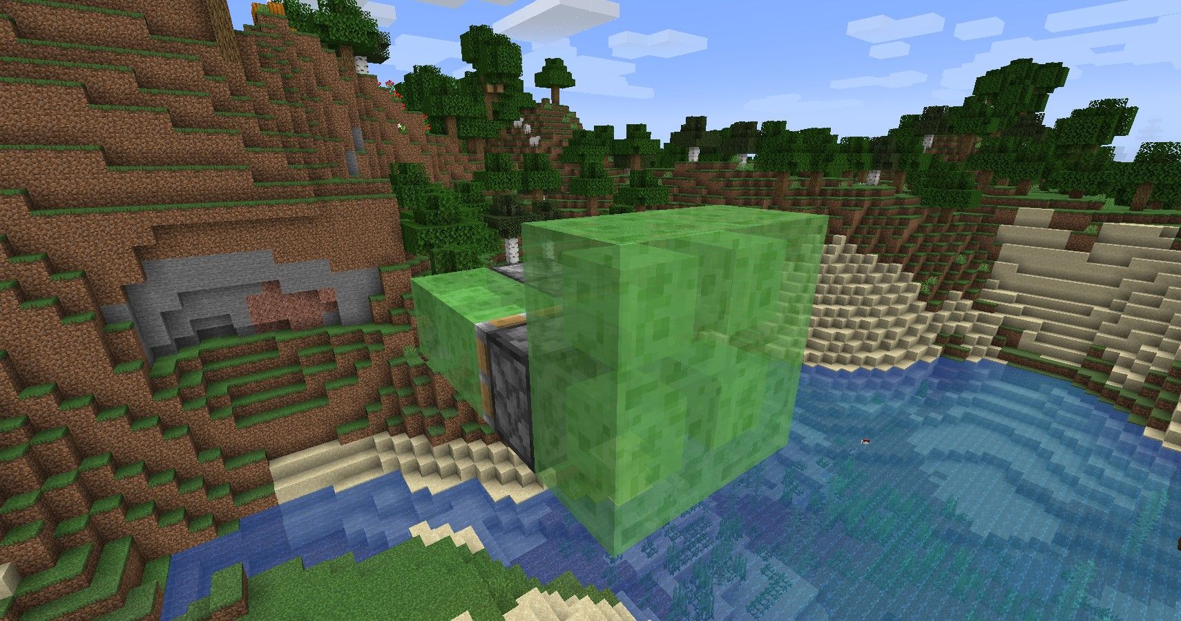 Minecraft How To Make A Flying Machine With Slime Blocks Bijden