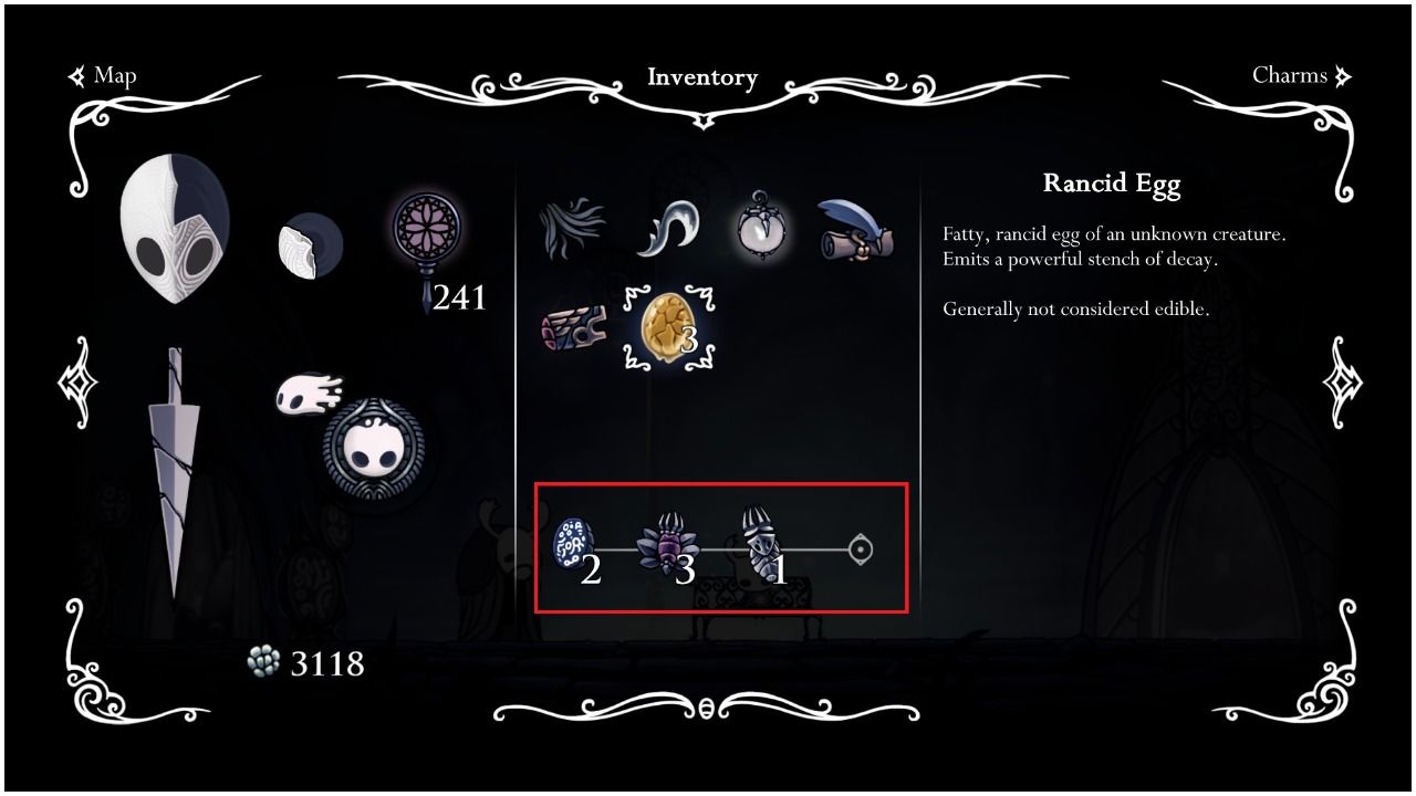 hollow knight rancid egg