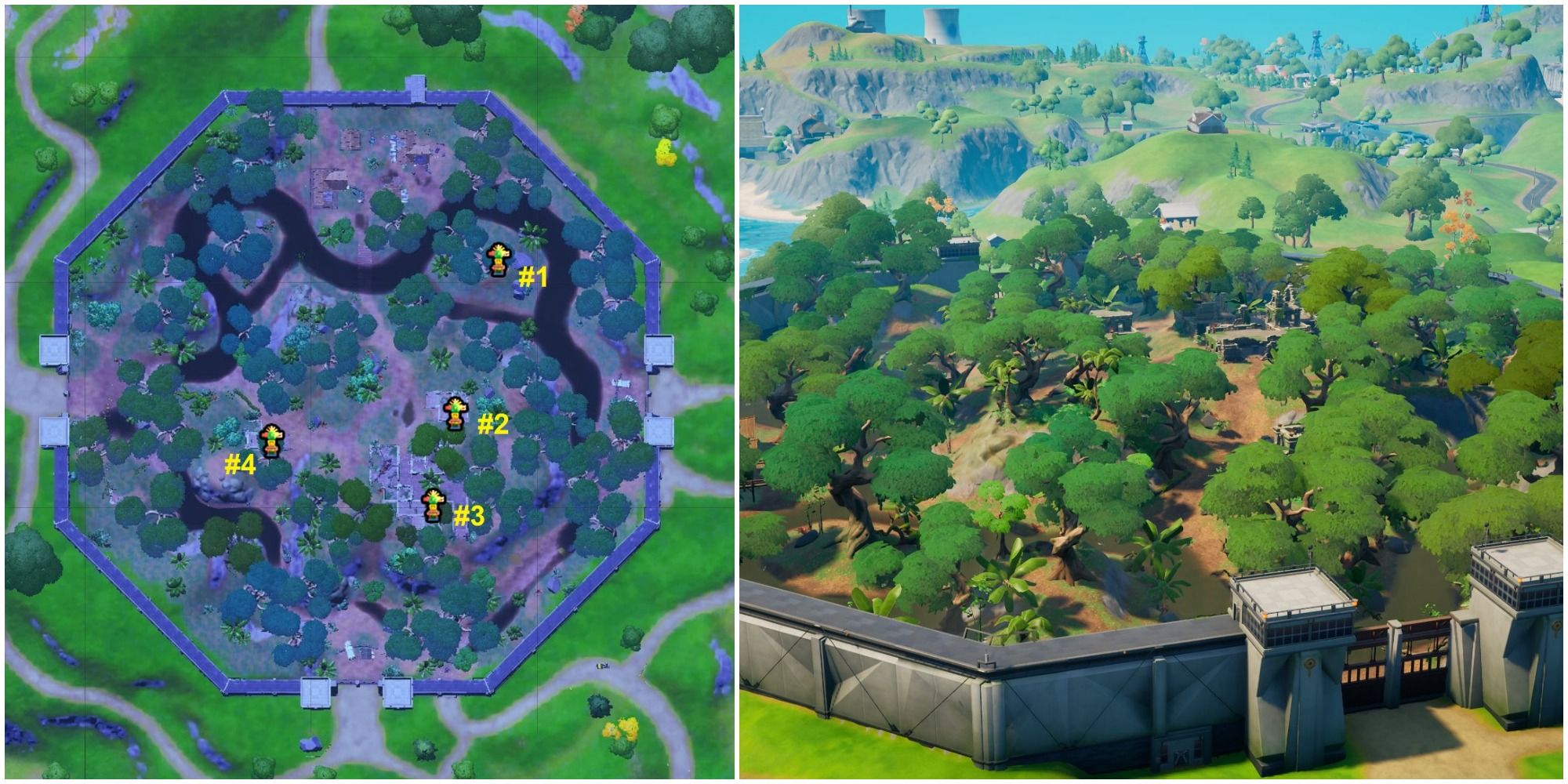 fortnite artifact locations